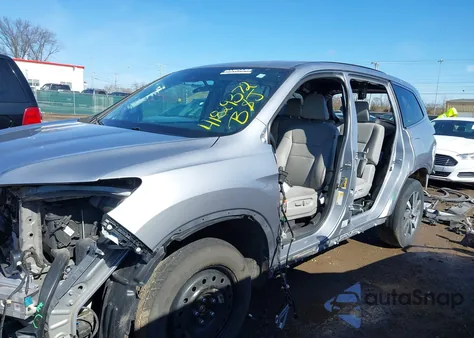 2019 Honda Pilot Ex-L from USA, damaged, VIN 5FNYF6H56KB091932